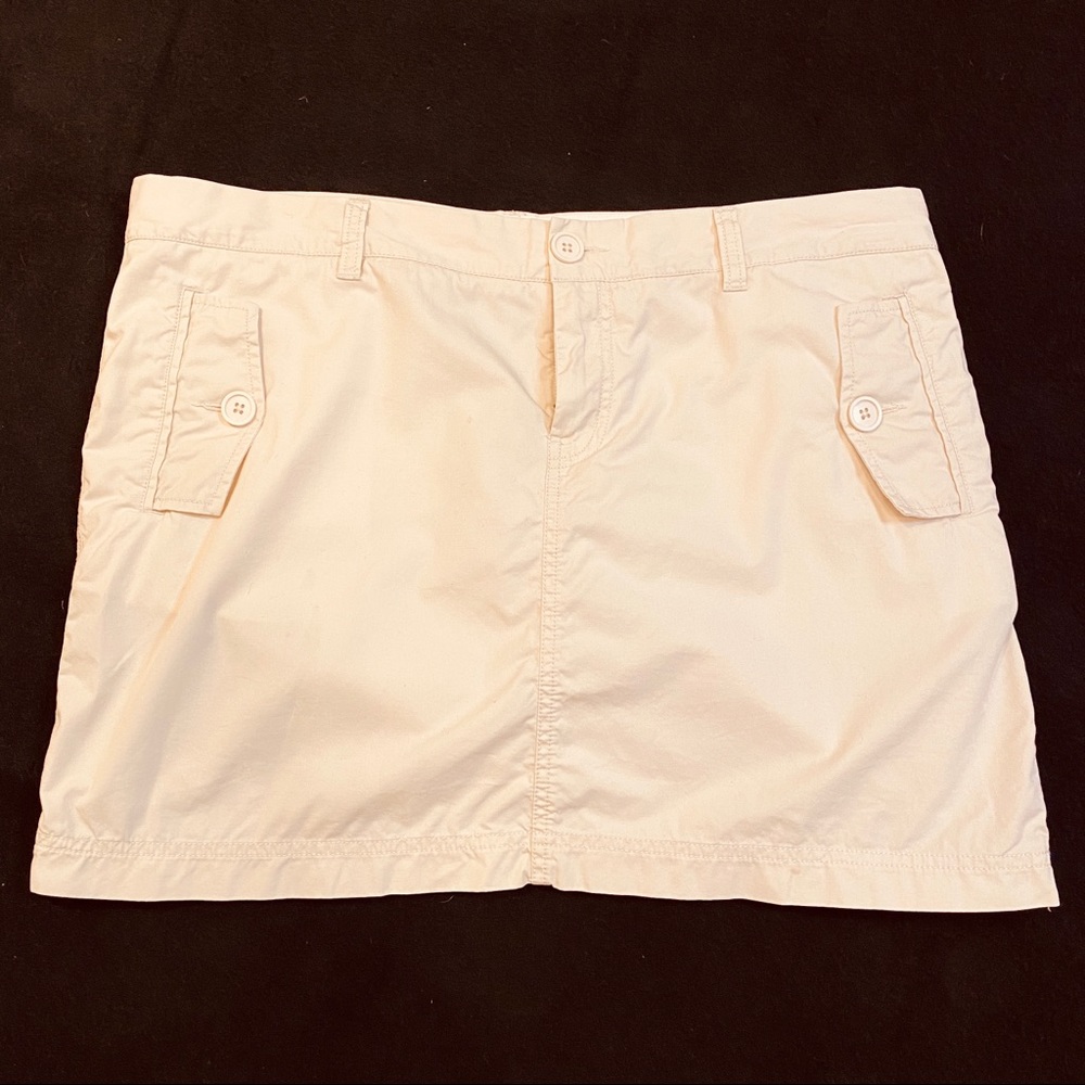 Gap Light Khaki Mini Skirt